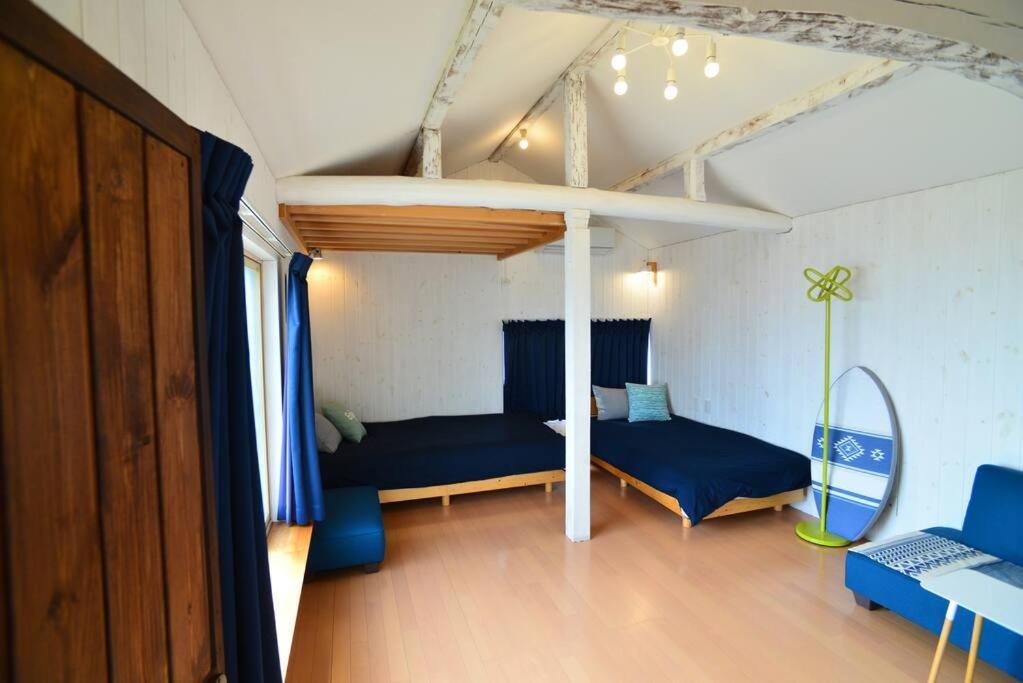 佐渡 ビーチまで0分 1客のみ オーシャンビュー Beach Side House ウッドデッキ Sado Exteriör bild